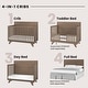 preview thumbnail 12 of 26, Soho 4-in-1 Flat Top Convertible Crib