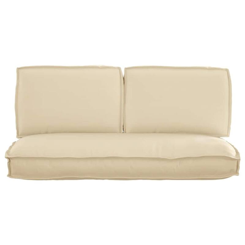 vidaXL Cushion Set 3 pcs Oxford Fabric - 47.24 x 19.69 x 20.47 in