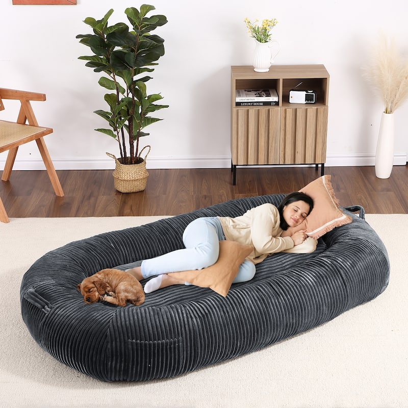 Eie Giant Dog Bed Washable Human Size Bed With Removable Cover
