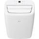 preview thumbnail 7 of 15, LG 7,300 BTU (DOE) 115-Volt Smart Portable Air Conditioner with Dehumidifier Function and LCD Remote, 300 sq. ft.