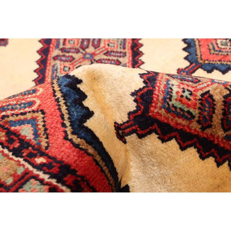 ECARPETGALLERY Hand-knotted Konya Anatolian Cream Wool Rug - 2'6 x 9'7