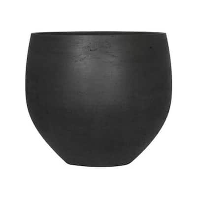 Pottery Pots 18.9"W Medium Round Fiberclay Indoor Outdoor Orb Planter