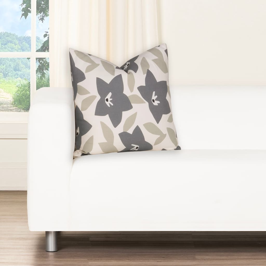 Magnolia Toulouse Lagoon Washed Cotton Accent Pillow