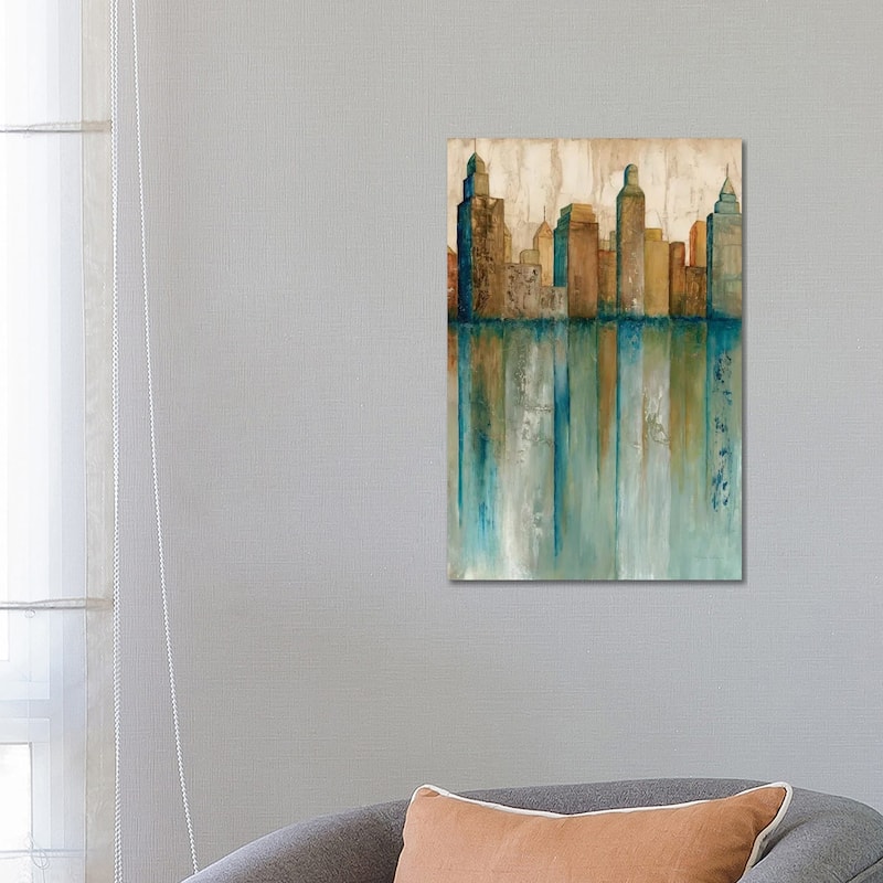 iCanvas "City VIew I" by Norm Olson Canvas Print - 26x18x1.5