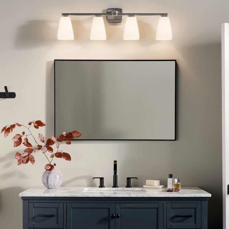 Kichler 55217 Marant 4 Light 33" Wide Vanity Light with Opal Glass