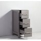 preview thumbnail 31 of 29, Vanity Art 72" Double Sink Bathroom Vanity Set with Engineered Marble Top and Free Mirror