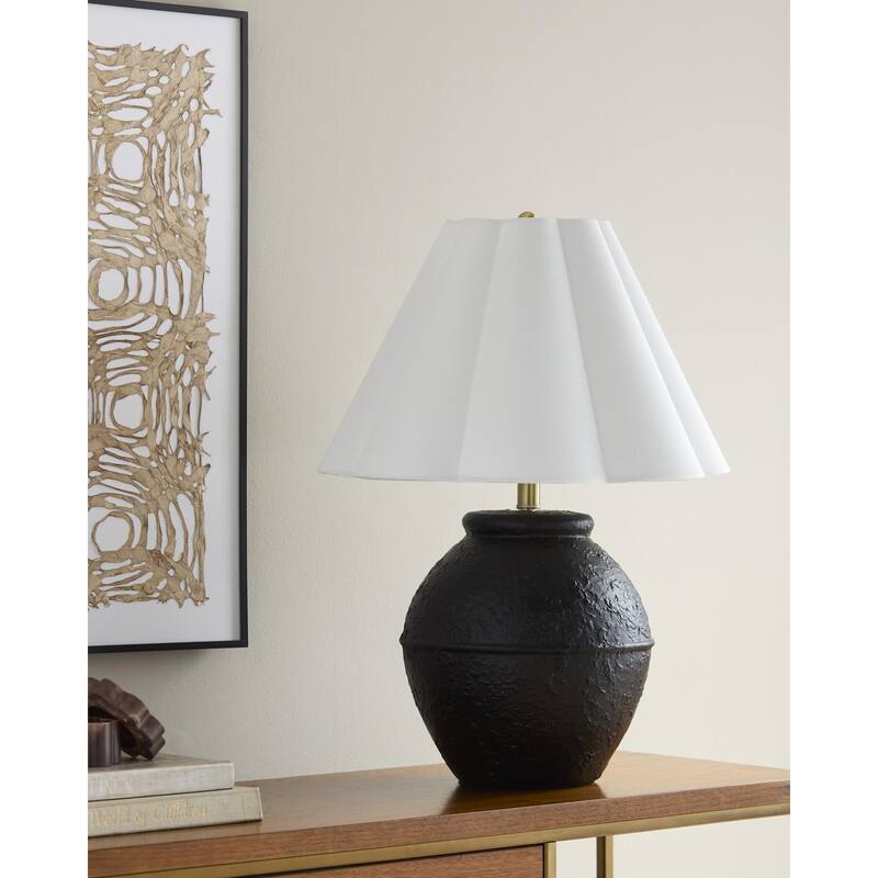 Livabliss Katsuo Traditional Accent Table Lamp - 25"H x 18"W x 18"D