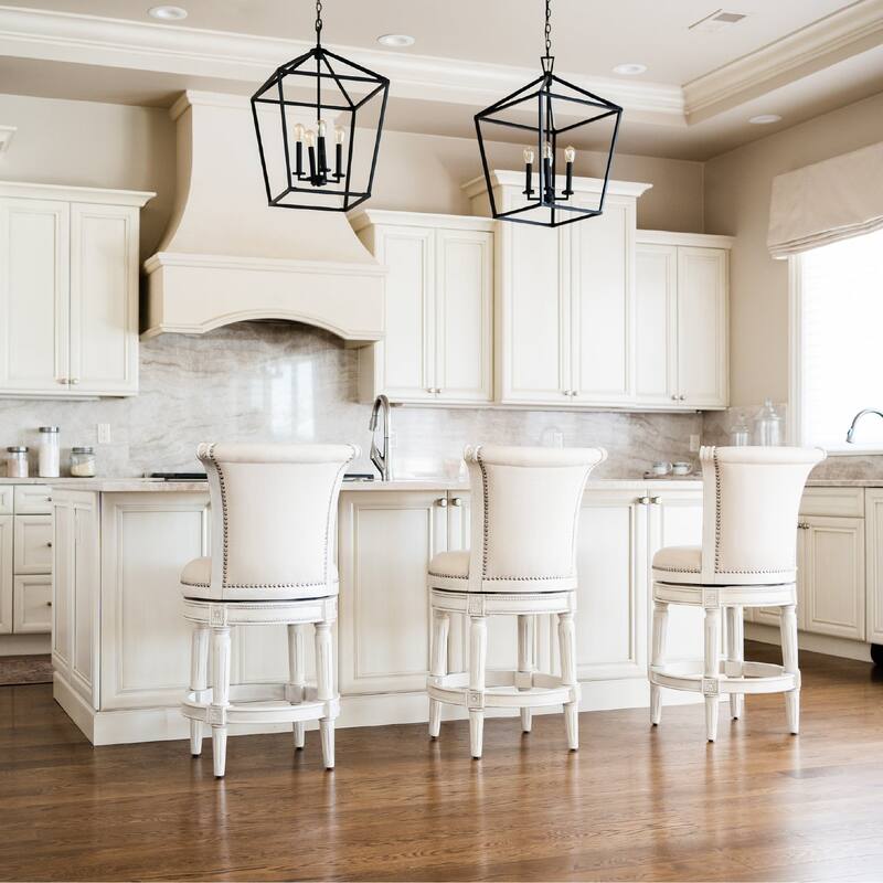 Maven Lane 26" Pullman Swivel Counter Height Kitchen Stool