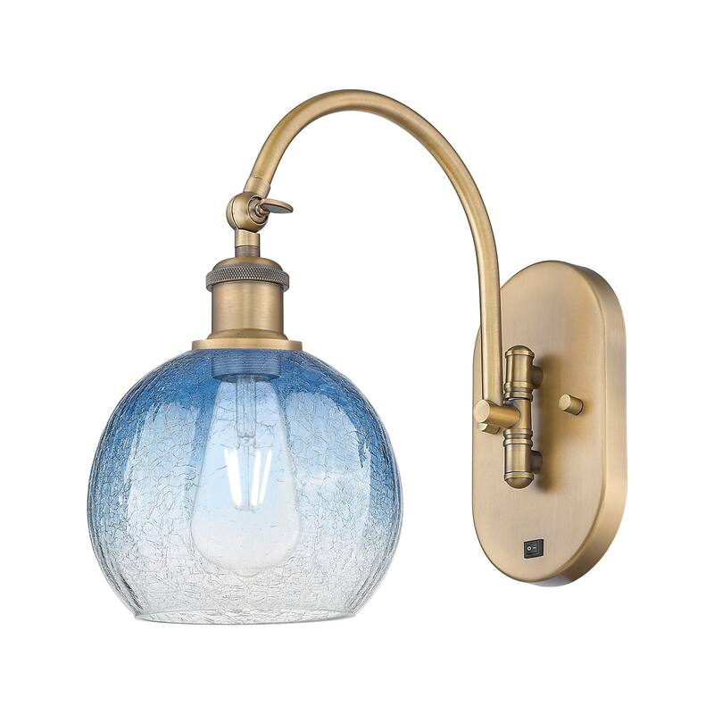 Innovations Lighting Endless Possibilities Ballston - Brookhaven Globe - 1 Light 8" Swiveling Sconce