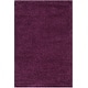 preview thumbnail 157 of 184, SAFAVIEH Santa Monica Shag Einara 2-inch Thick Area Rug 3' x 5' - Purple - Rectangle