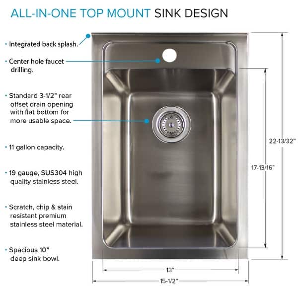 Transolid 15 5 X22 4 Metal Laundry Utility Sink And Cabinet In Gloss White 15 5 In X 22 4 In X 34 9 In Overstock 33654033