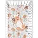 preview thumbnail 4 of 4, Sweet Jojo Designs Ocean Mermaids Girl Fitted Crib Sheet Pink Teal Under the Sea Underwater Theme Fairytale Fish Blue Orange