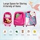 preview thumbnail 16 of 18, 2 Pieces 12 Inch 18 Inch Kids Luggage Set with Backpack and Suitcase for Travel - 20" x 13" x 8.5"(L x W x H)