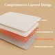 preview thumbnail 15 of 29, Beautyrest Cotton Deep Pocket Heated Mattress Pad-20 Heat Settings - White