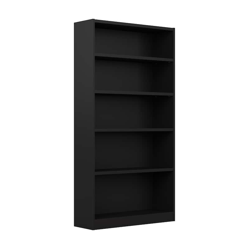Universal Tall 5 Shelf Bookcase Storage by Bush Furniture