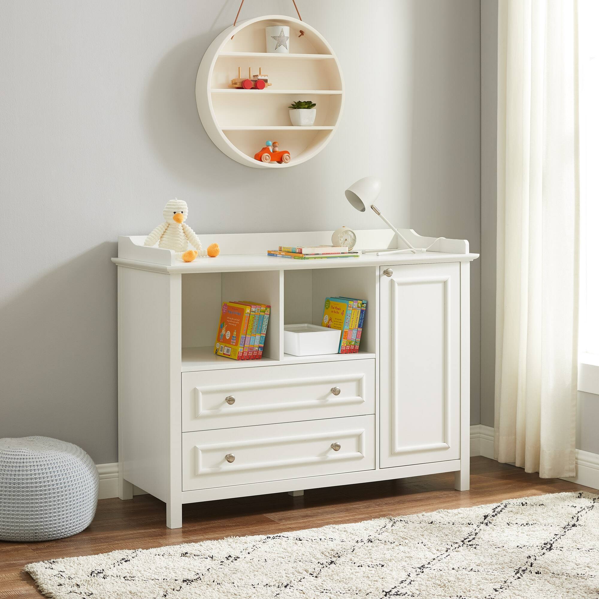 Walker Edison Framed-Door Gallery-Top Dresser - Bed Bath & Beyond