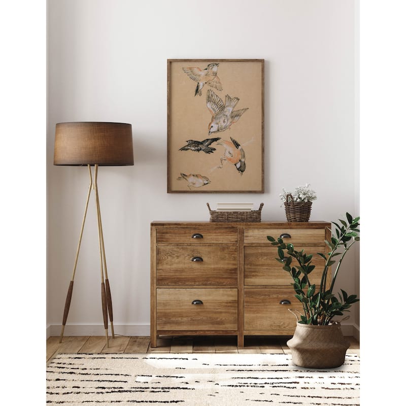 ECARPETGALLERY Braid weave Sienna Cream Wool Rug - 5'6 x 7'11