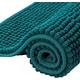 preview thumbnail 41 of 91, Subrtex Luxury Chenille Bath Rugs Soft Bathroom Mats 16x24 - Teal
