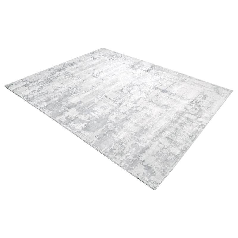 Overton Handmade Modern Contemporary Abstract Area Rug