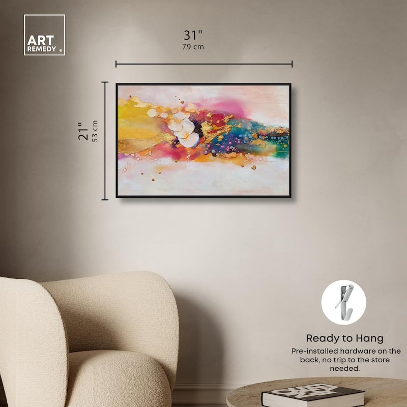 Explosive Rhythm I Canvas by Art Remedy
