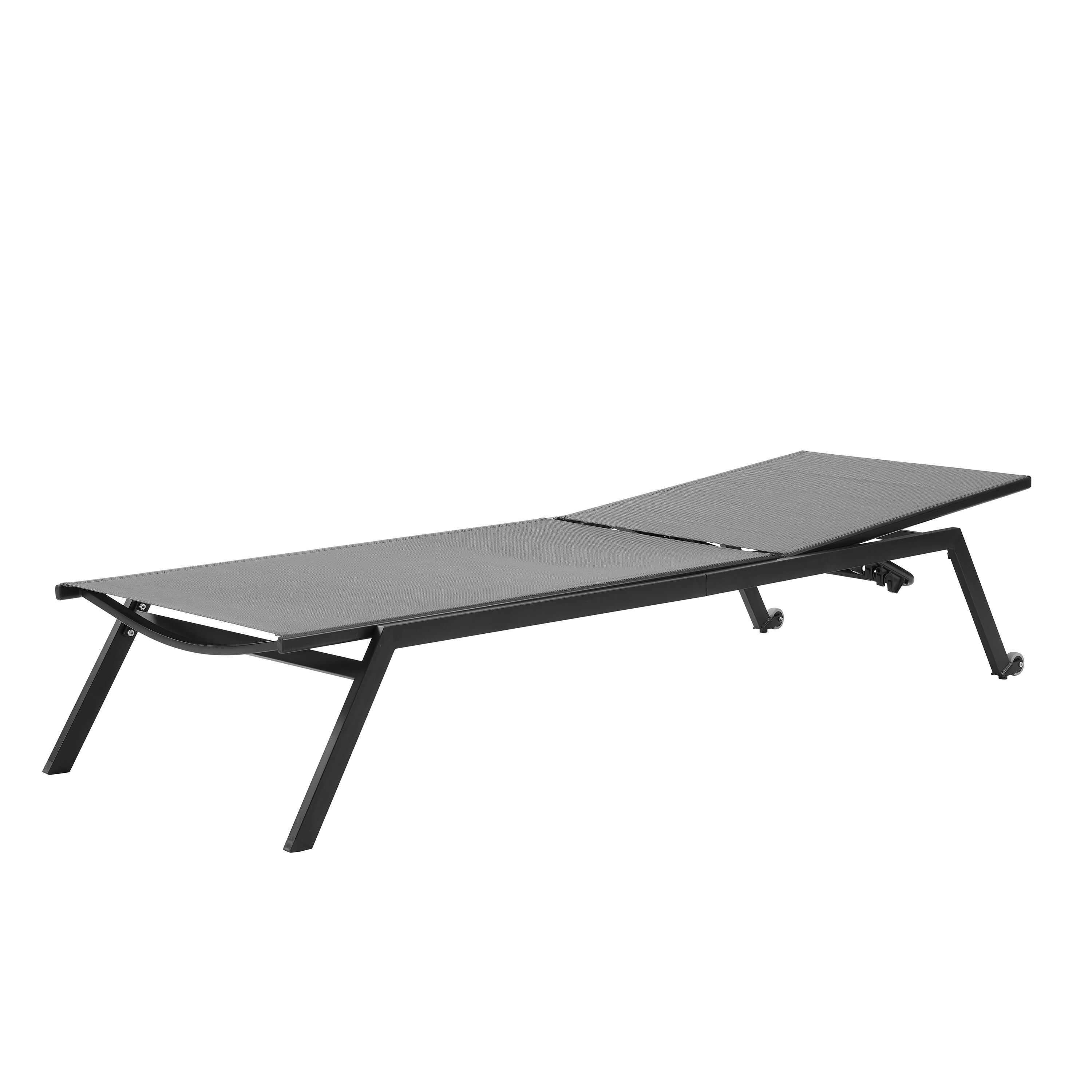 Corvus Torino Sling Fabric Reclining Outdoor Chaise Lounges Set