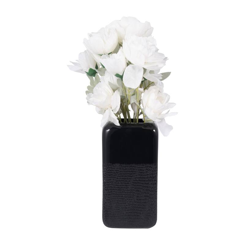 Sagebrook Home Ceramic Vase, Versatile Home Accents for Stylish Decor