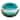 10 oz. 7 in. Veranda Cracked Glazed Solid Ocean Blue Wavy Edge Melamine Serving Bowls 4 pc Dishwasher Safe Indoor Outdoor
