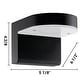 preview thumbnail 2 of 2, Eglo Buzz Wall Track Light With Matte Nickel Finish