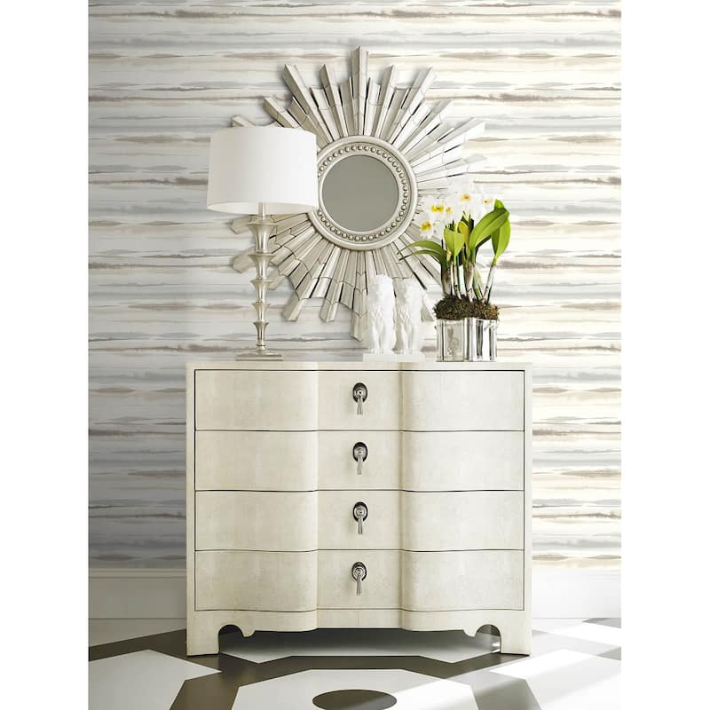 Luxe Haven Horizon Stripe Peel and Stick Wallpaper
