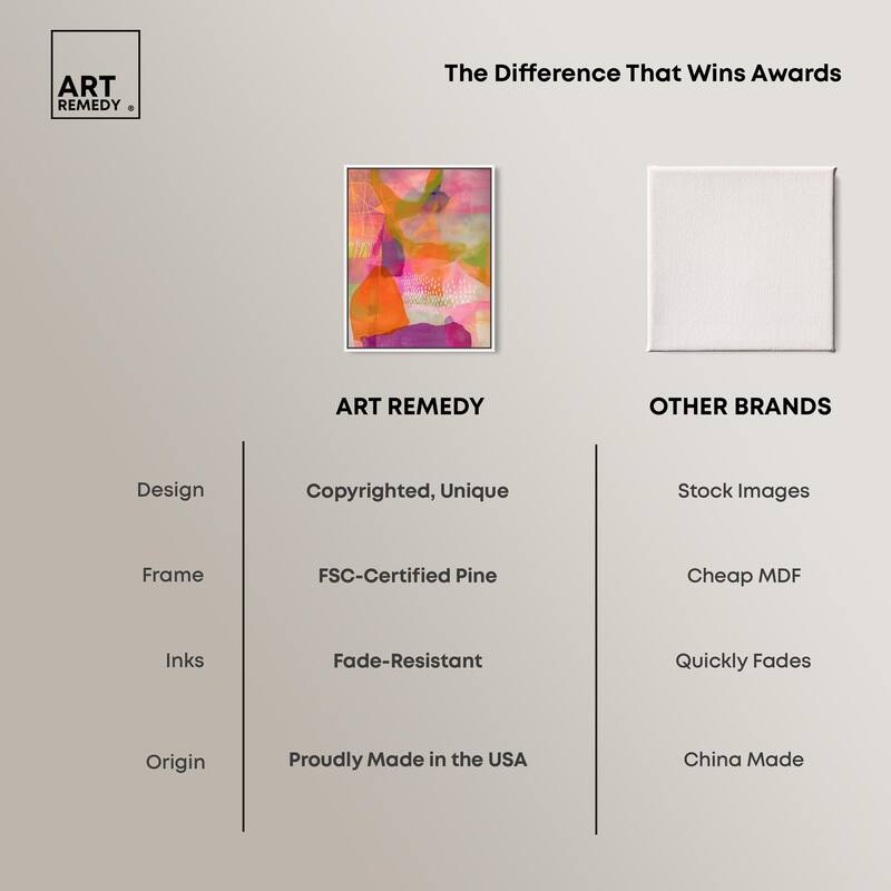 Garnet Gleam V Canvas by Art Remedy