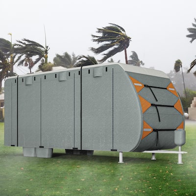 Grey Waterproof RV Cover