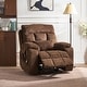 preview thumbnail 23 of 22, Overstuffed Chenille Power Lift Recliner,Lay Flat 71.5 " Length, Dual Motors Recliner with Massage/Heat Infinite Position