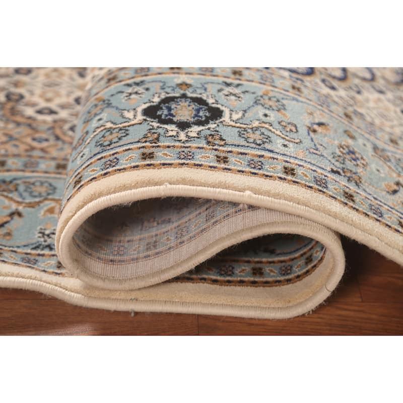 Geometric Tabriz Turkish Oriental Area Rug Machine Made Carpet - 4'5" x 6'0"