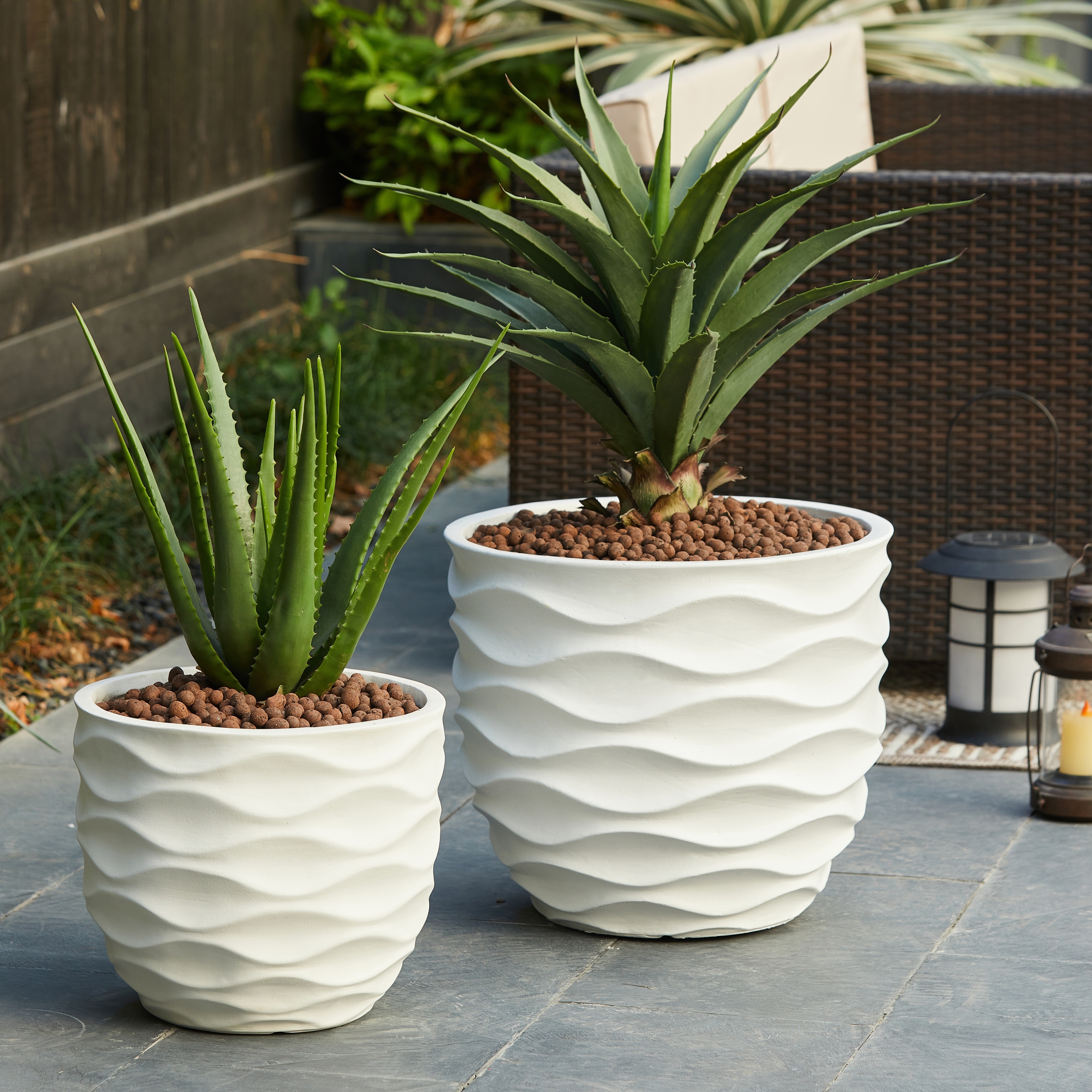 Ceramic Planter Linen Bag Design – RusticReach