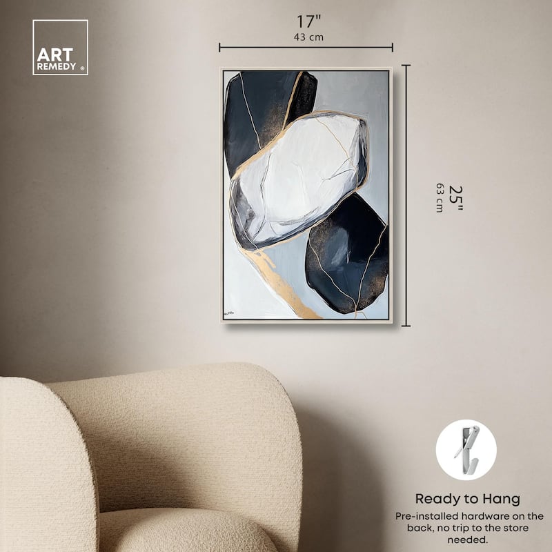 Mineral Essence I Canvas by Art Remedy