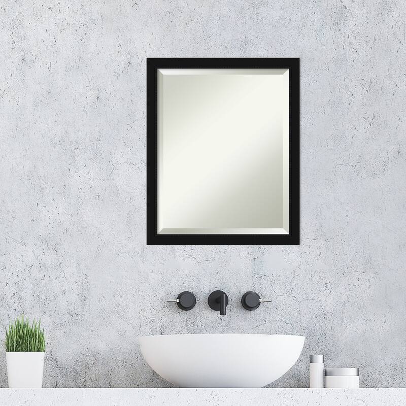 Beveled Bathroom Wall Mirror - Avon Frame