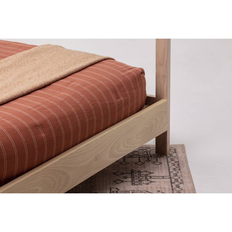 Modern Platform Bed - Solid Wood Bed Frame - Twin, Full, Queen, King Sizes