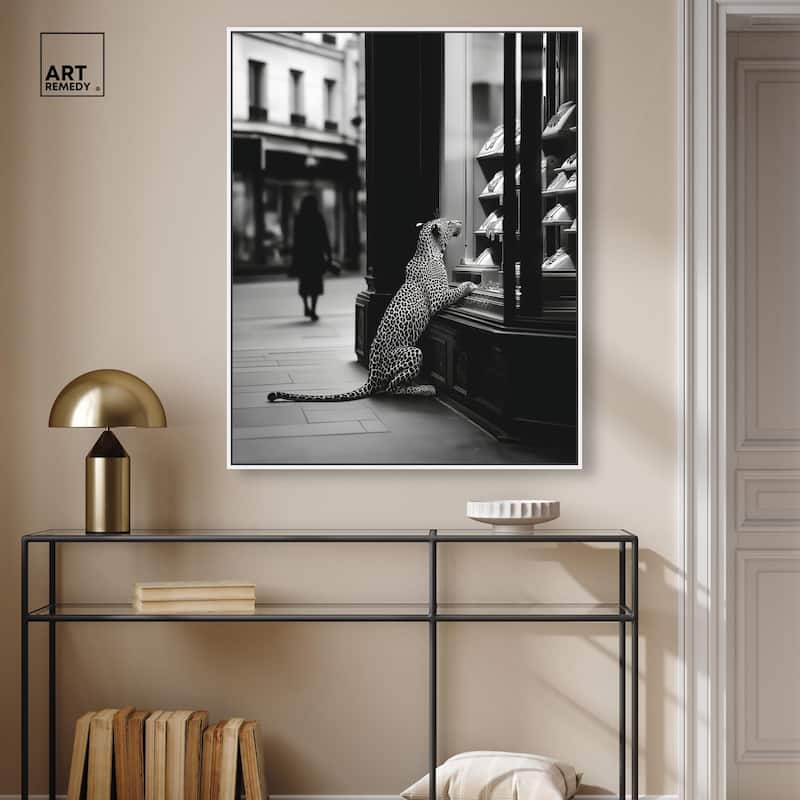 Jewels and Jaws Canvas by Art Remedy