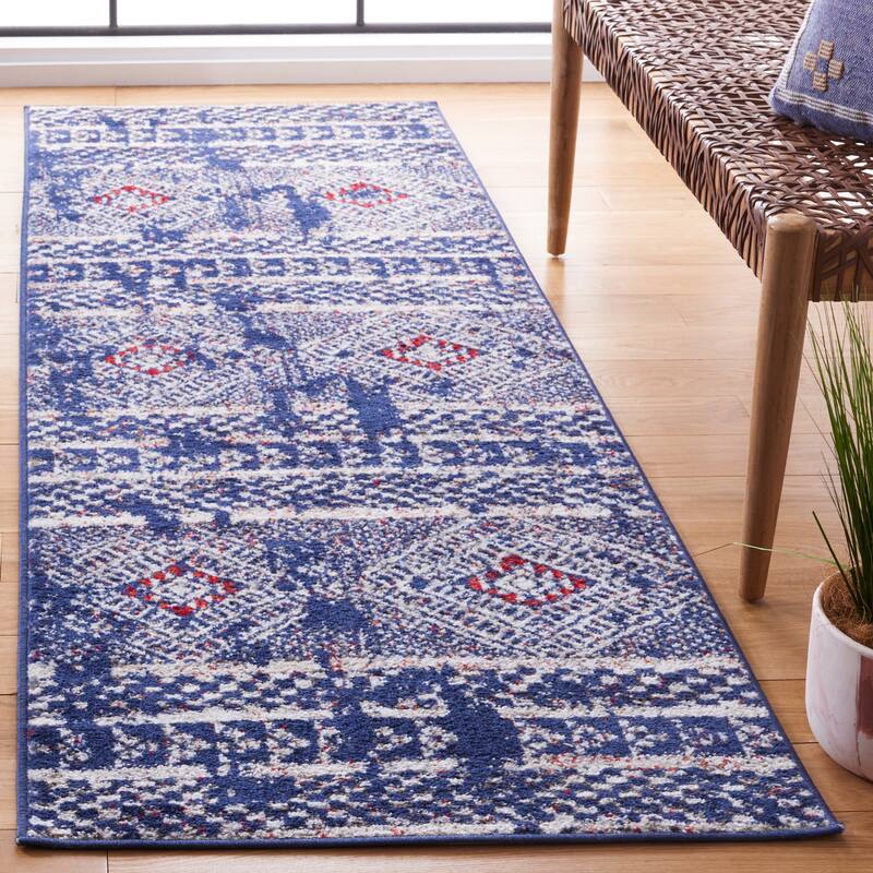 SAFAVIEH Adirondack Goldie Moroccan Boho Distressed Rug
