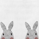preview thumbnail 5 of 15, Bunny Triplets Easter Decorative Throw Pillow