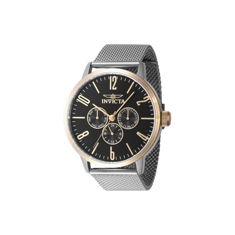 Invicta Men's 47596 Specialty Quartz Chronograph Black Dial Watch