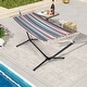 preview thumbnail 4 of 7, Costway 10.5FT Heavy Duty Stand with Portable Hammock, Stand & - See Details
