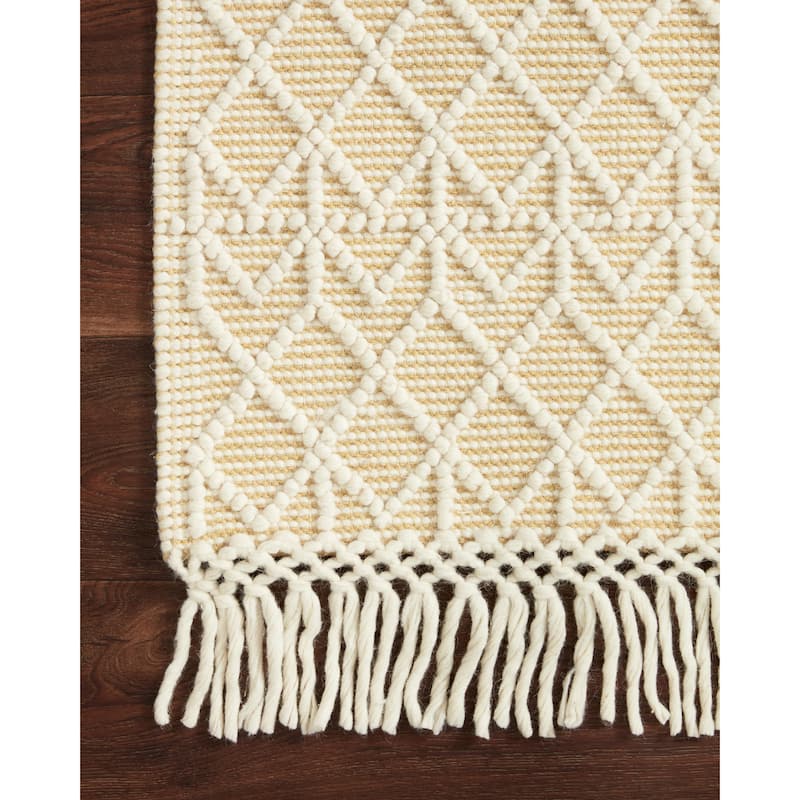 Alexander Home Joanna Farmhouse Hand Woven Area Rug