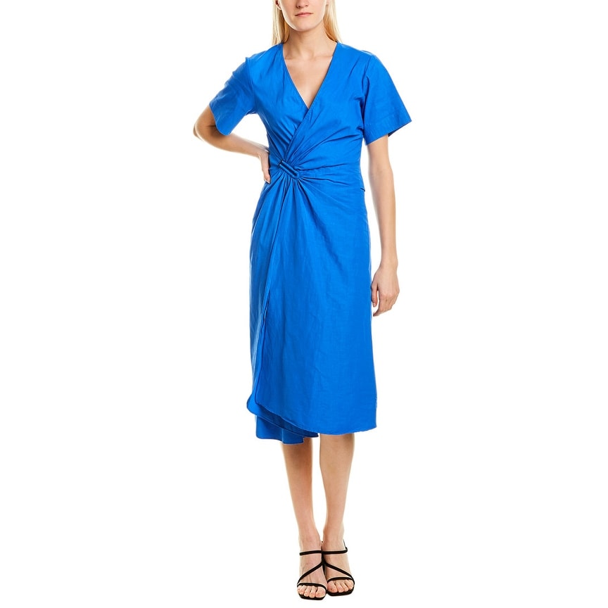 linen dress a line