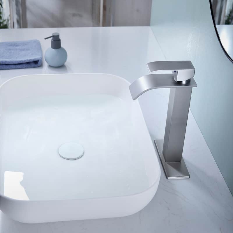 Single Hole Bathroom Vessel Sink Faucet