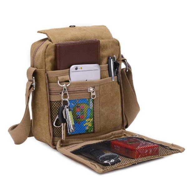 men's canvas travel bag