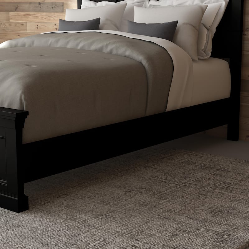 Homestyles Bedford Black Queen Bed