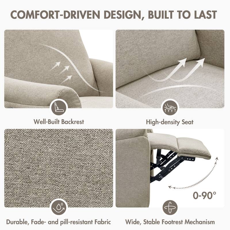 Madison Park Elio 3 in 1 Power Recliner