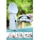preview thumbnail 2 of 3, Silicone Portable Dog Water Bottle - Collapsible Water Bottle for Dogs - Leak-Proof Dispenser