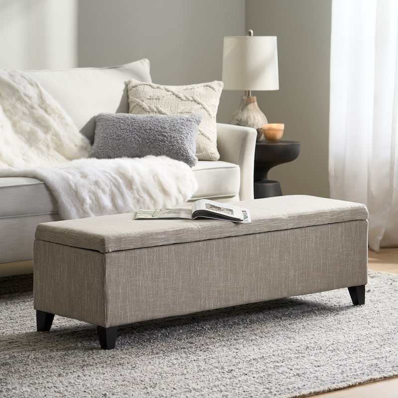 STORAGE Ottoman Bench - Sand